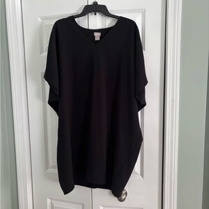 Chico's Classic Black Tunic Top